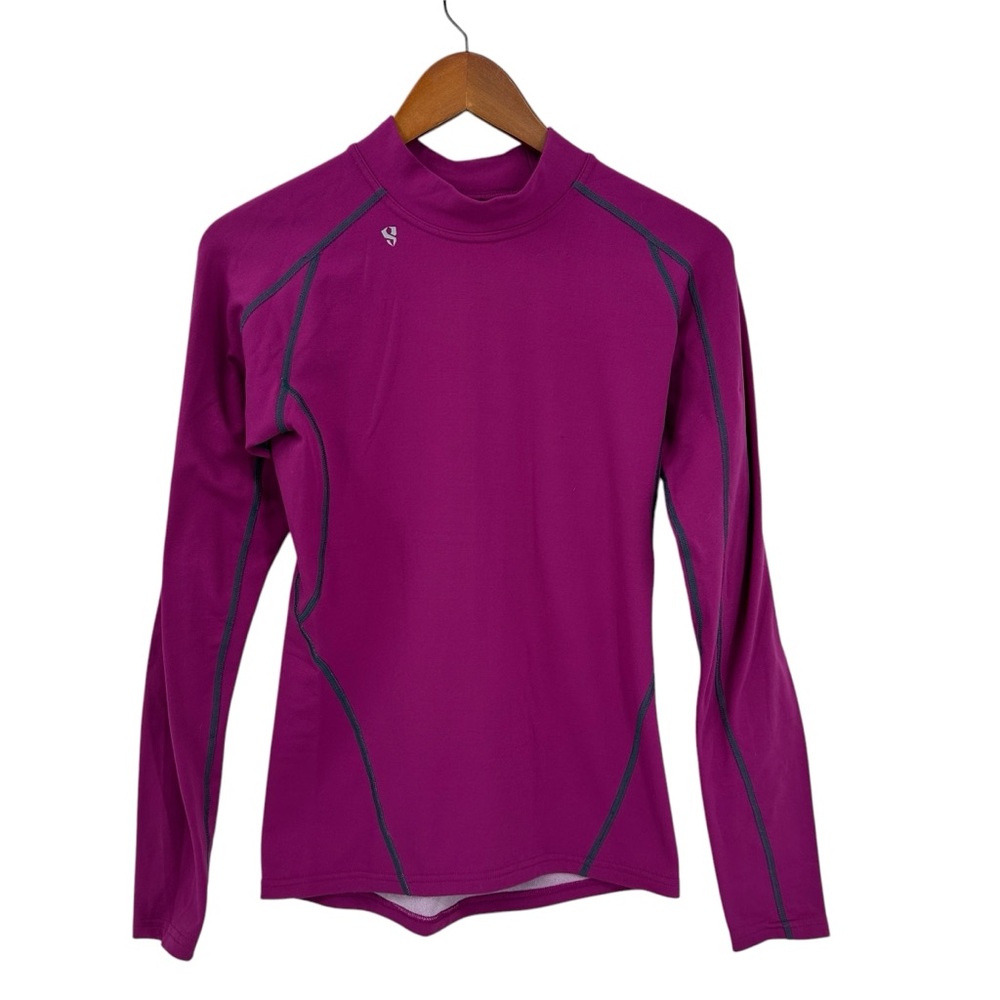 STOIC Shirt Base Layer Mock Turtleneck Pink